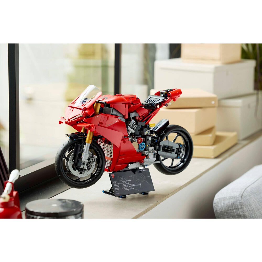LEGO Ducati Panigale V4 S Motorcycle Building Set in Red, , large