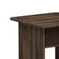 HOMLUX 1-Drawer Modern Nightstand with Open Shelf in Columbia Walnut, , large