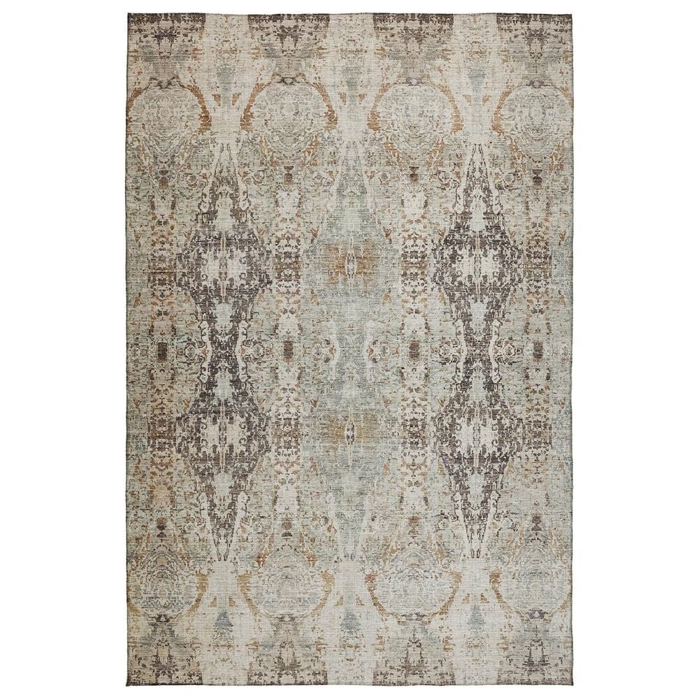 Dalyn Rug Company Karaj KJ9 5" x 7"6" Linen Indoor/Outdoor Area Rug, , large