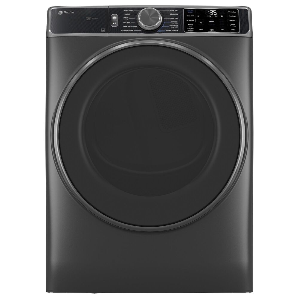 GE Profile 5.5 Cu. Ft. Smart Front Load Washer and 7.8 Cu. Ft. Electric Dryer Laundry Pair in Carbon Graphite, , large