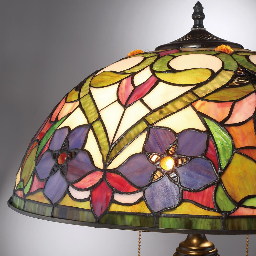 Quoizel Violets Floor Lamp in Vintage Bronze, , large