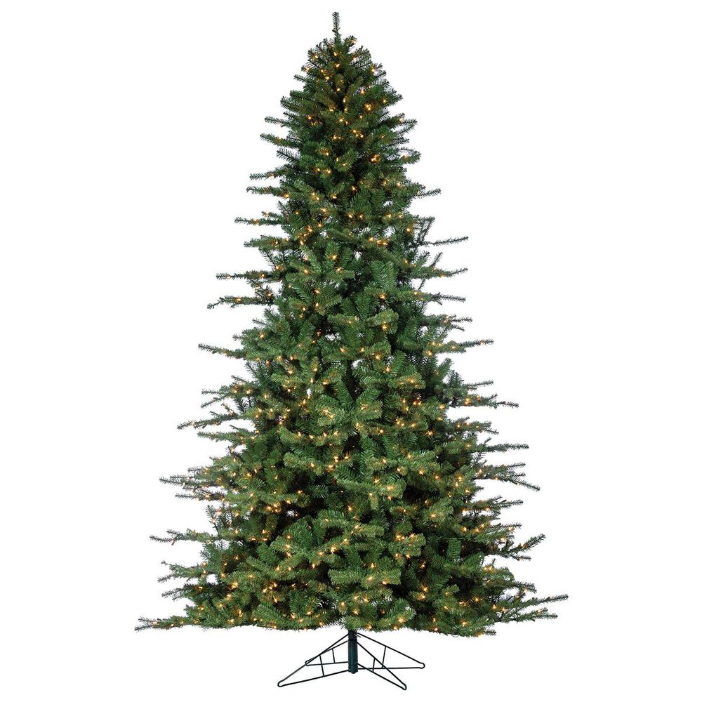 The Gerson Company Sterling 9" Laywered Norfolk Pine with 1400 UL White Lights, , large