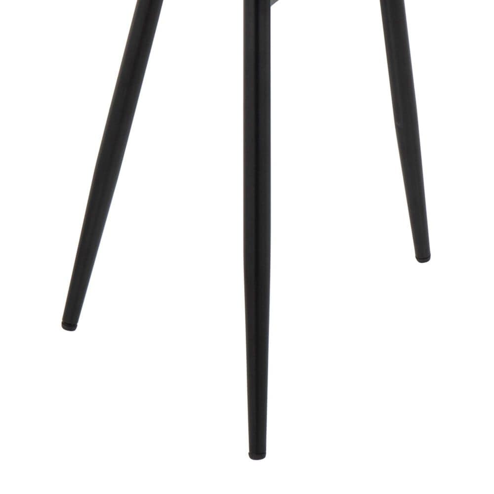 Lumisource Dahlia Dining Arm Chair with Black Velvet Cushion in Black and Gold &#40;Set of 2&#41;, , large