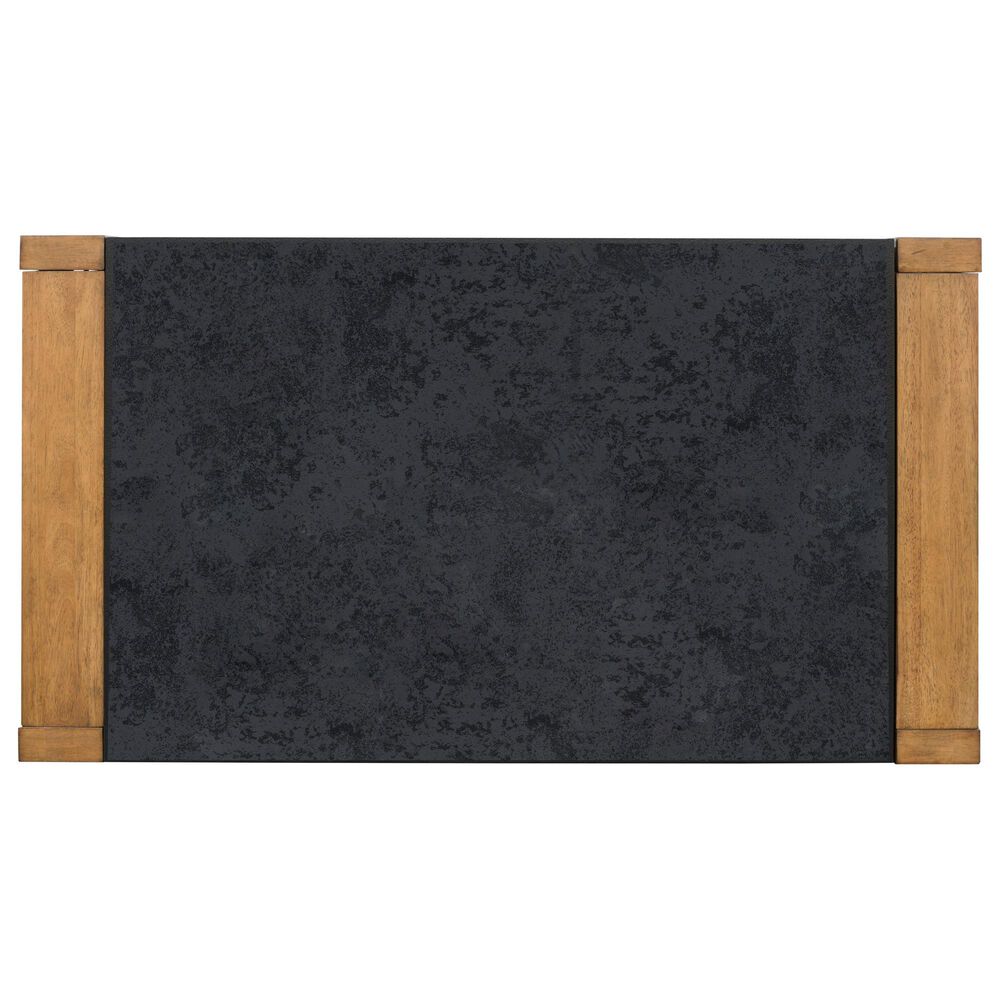 Ashley Quentina Lift-Top Coffee Table in Light Brown and Black, , large
