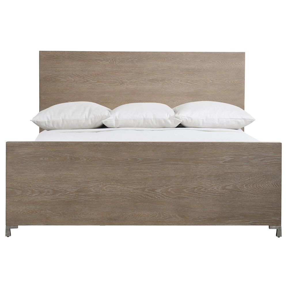 Bernhardt Aventura King Panel Bed in Marcona and Frosted Nickel, , large