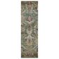 Dalyn Rug Company Silk Road Basil, Chocolate, Ivory, Gold, Copper, Blue and Mocha 2"3" x 7"6" Runner, , large