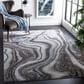 Safavieh Craft CFT819N 9" x 12" Grey and Blue Area Rug, , large