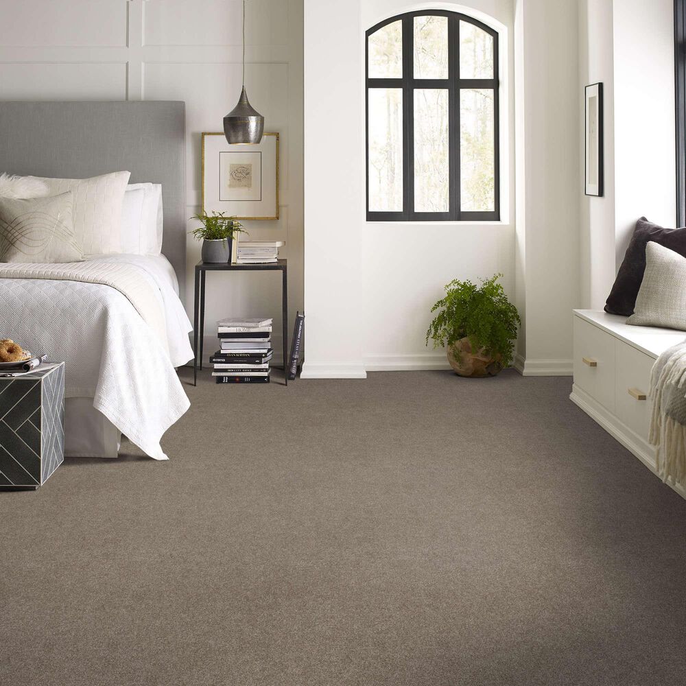 Shaw Grand Outlook Carpet in Pea Gravel, , large