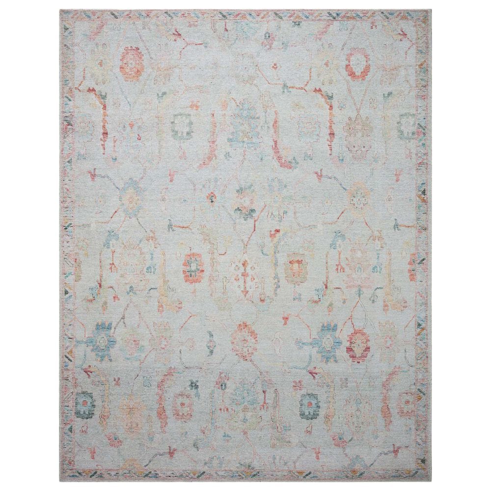 Loloi II Elysium 3" Round Pebble and Multicolor Area Rug, , large