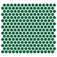 Dal-Tile Color Wheel Emerald 13"" X 11"" Ceramic Mosaic Sheet, , large