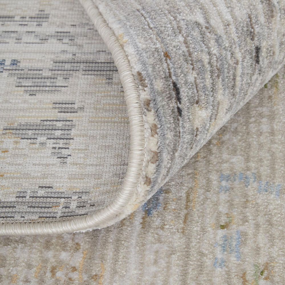 Feizy Sonora 5&#39; x 7&#39;6&quot; Ivory and Multicolor Area Rug, , large