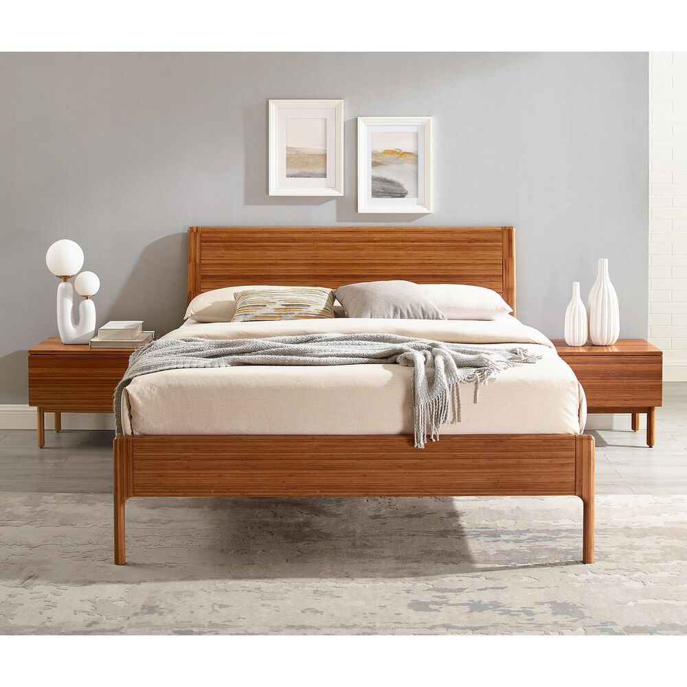 Natural Bamboo Furnishings Malibu 1 Drawer Nightstand, , large
