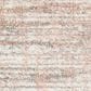 37B Aliyah Shag Cream, Gray, Dusty Pink and Light Slate 5"3" x 7" Area Rug, , large