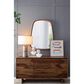 A&B Home Hammered Table Lamp with Collapsible Shade in Gray and Silver, , large