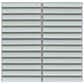 Emser Souvenir Evora 1" x 6" on 12" x 12" Porcelain Mosaic Sheet, , large