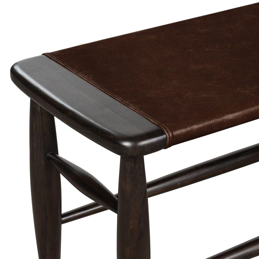 Urban Home Koko Upholstered Bench in Minx, , large