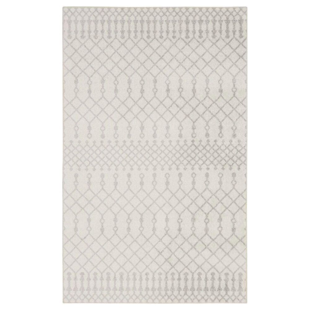 Nourison Astra Machine Washable 2"2" x 4" Ivory Area Rug, , large