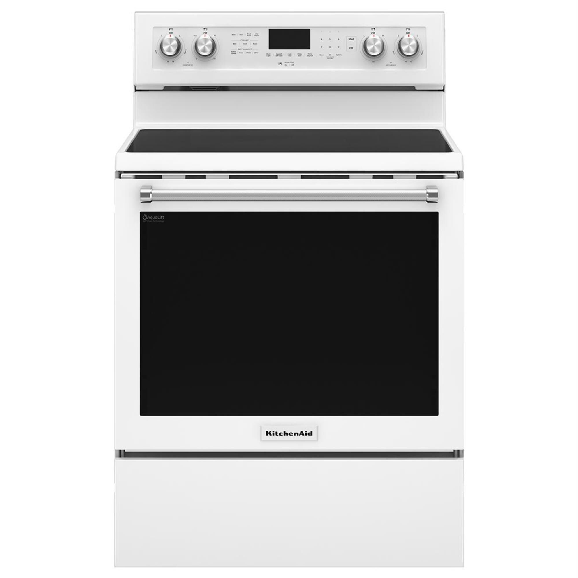 kitchenaid stainless steel electric range