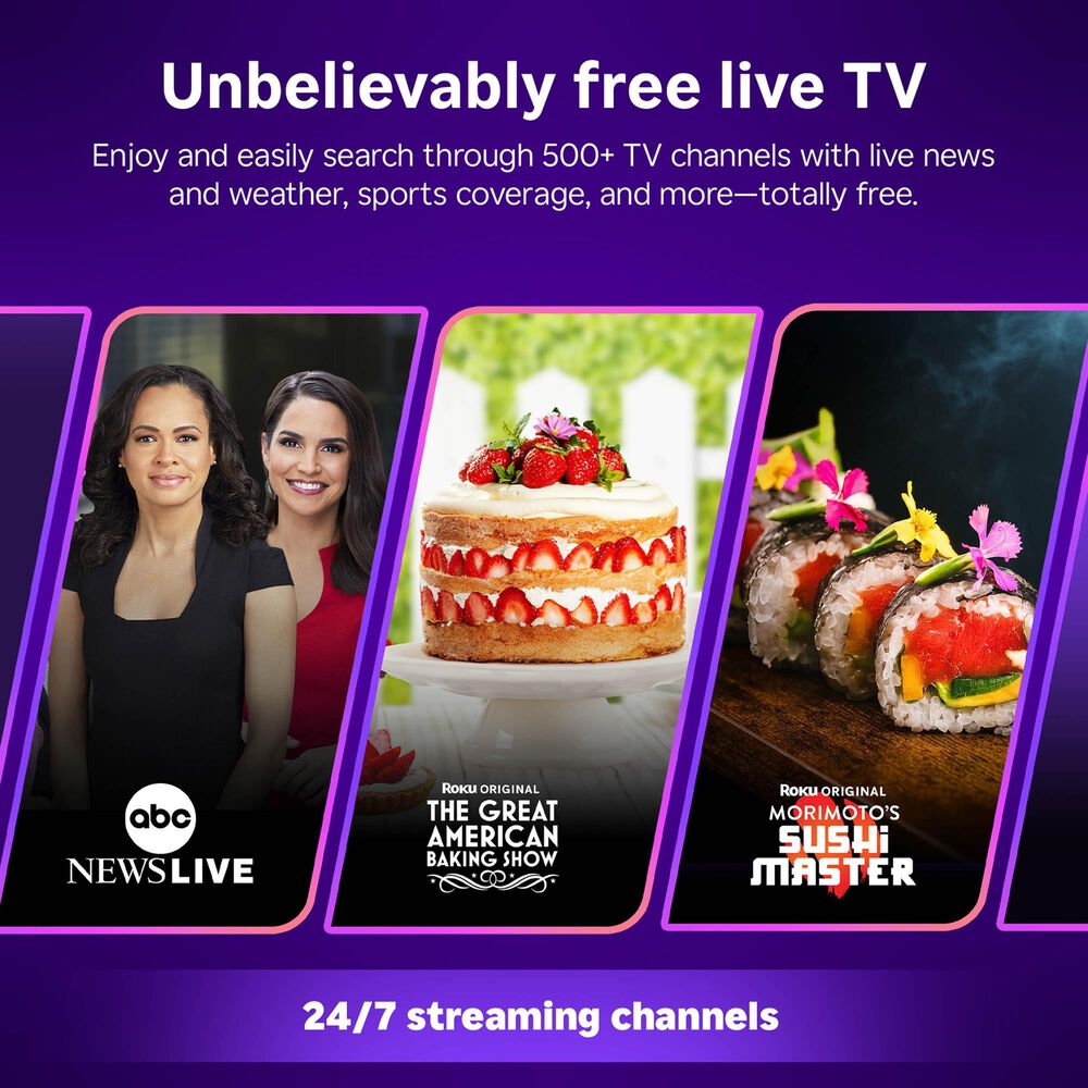 Roku 32" Class Select Series HD in Black - Smart TV, , large