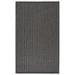 Nourison Horizon HOZ02 Black 3" x 5" Indoor/Outdoor Area Rug, , large