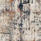 Surya Tuscany 12" x 15" Dusty Coral, Cream, Blue, Brown, Gray and Light Beige Area Rug, , large