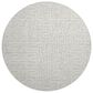 Dalyn Rug Company The Reserve TR1 Ivory 8" Round Indoor/Outdoor Area Rug, , large