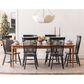 Canadel Core 7-Piece Rectangular Dining Set in Oak Washed and Black, , large