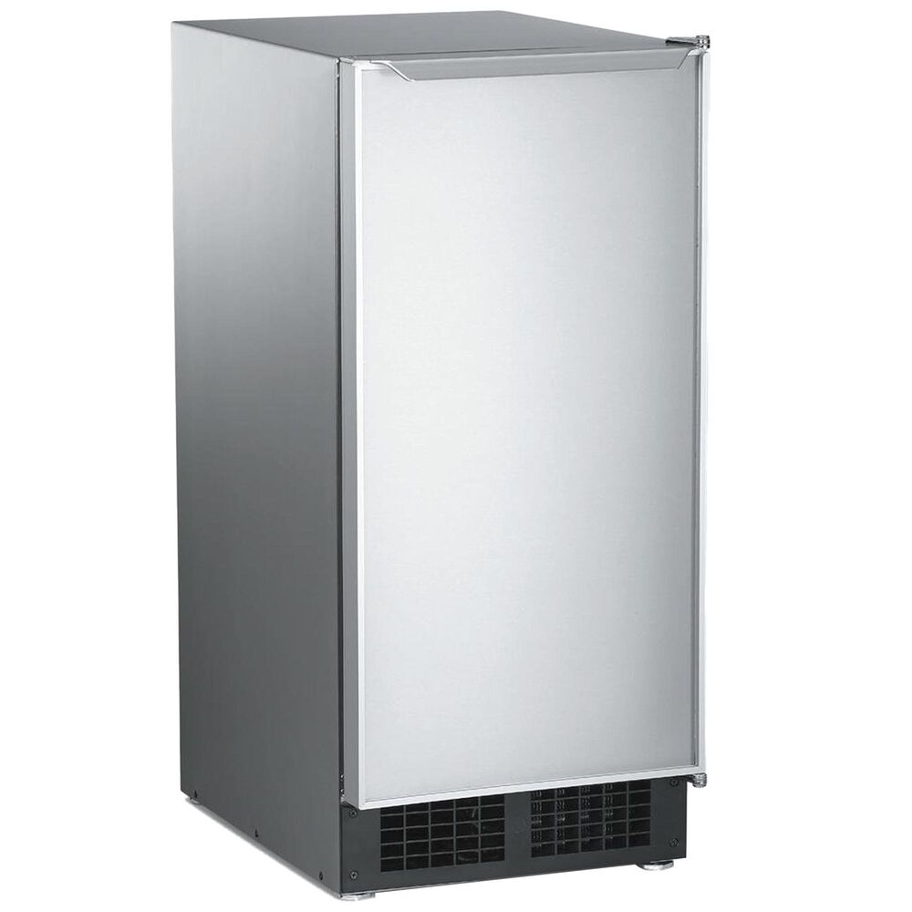 Scotsman Under-Counter Automatic Ice Machine with Gravity Drain in Stainless Steel, , large
