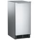 Scotsman Under-Counter Automatic Ice Machine with Gravity Drain in Stainless Steel, , large