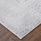 Feizy Prasad 5" x 8" Ivory and Gray Area Rug, , large