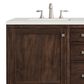 James Martin Vanities Addison 60" Double Bathroom Vanity in Mid-Century Acacia with 3 cm Lime Delight Quartz Top and Rectangular Sinks, , large