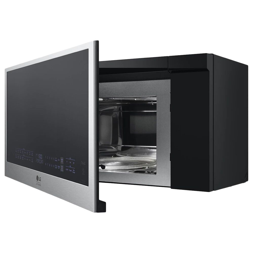 LG Studio 1.7 Cu. Ft. Over-the-Range Microwave with Air Fry in Stainless Steel, , large