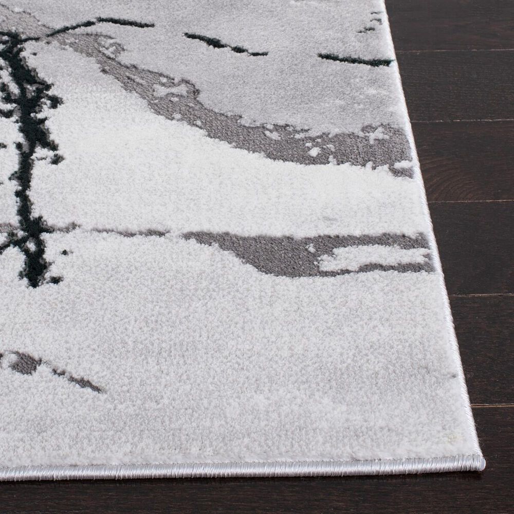 Safavieh Craft CFT877Y 8&#39; Square Grey and Green Area Rug, , large