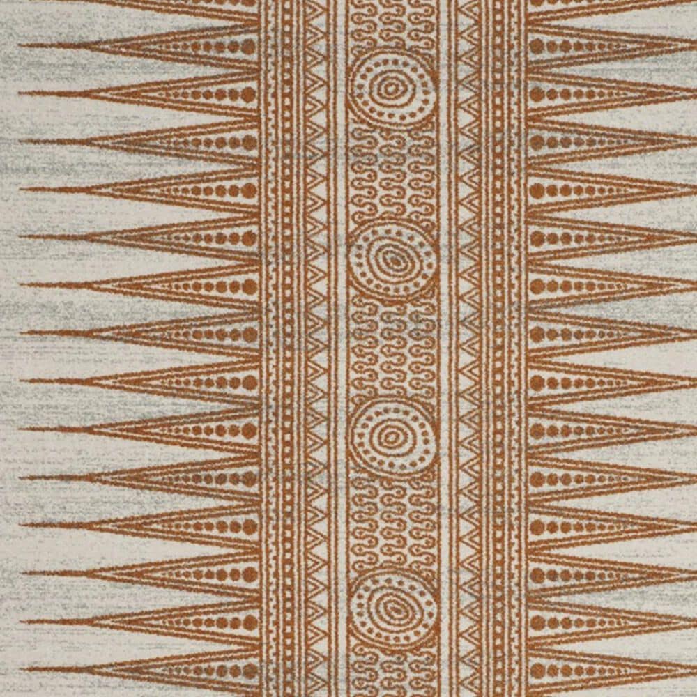 Safavieh Evoke EVK226S 2&#39;3&quot; x 11&#39; Ivory and Orange Runner, , large