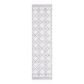 Safavieh Marrakesh MRK560 2"2" x 6" Ivory and Grey Runner, , large