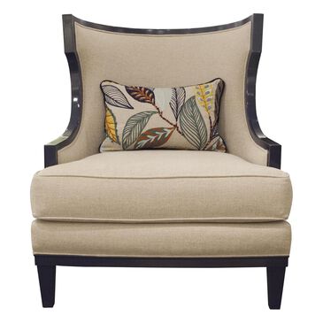 Massoud Wing Back Accent Chair in Winnow Natural, , large