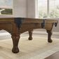 Imperial Hayden 8" Pool Table with Ball and Claw Leg in Russet, , large