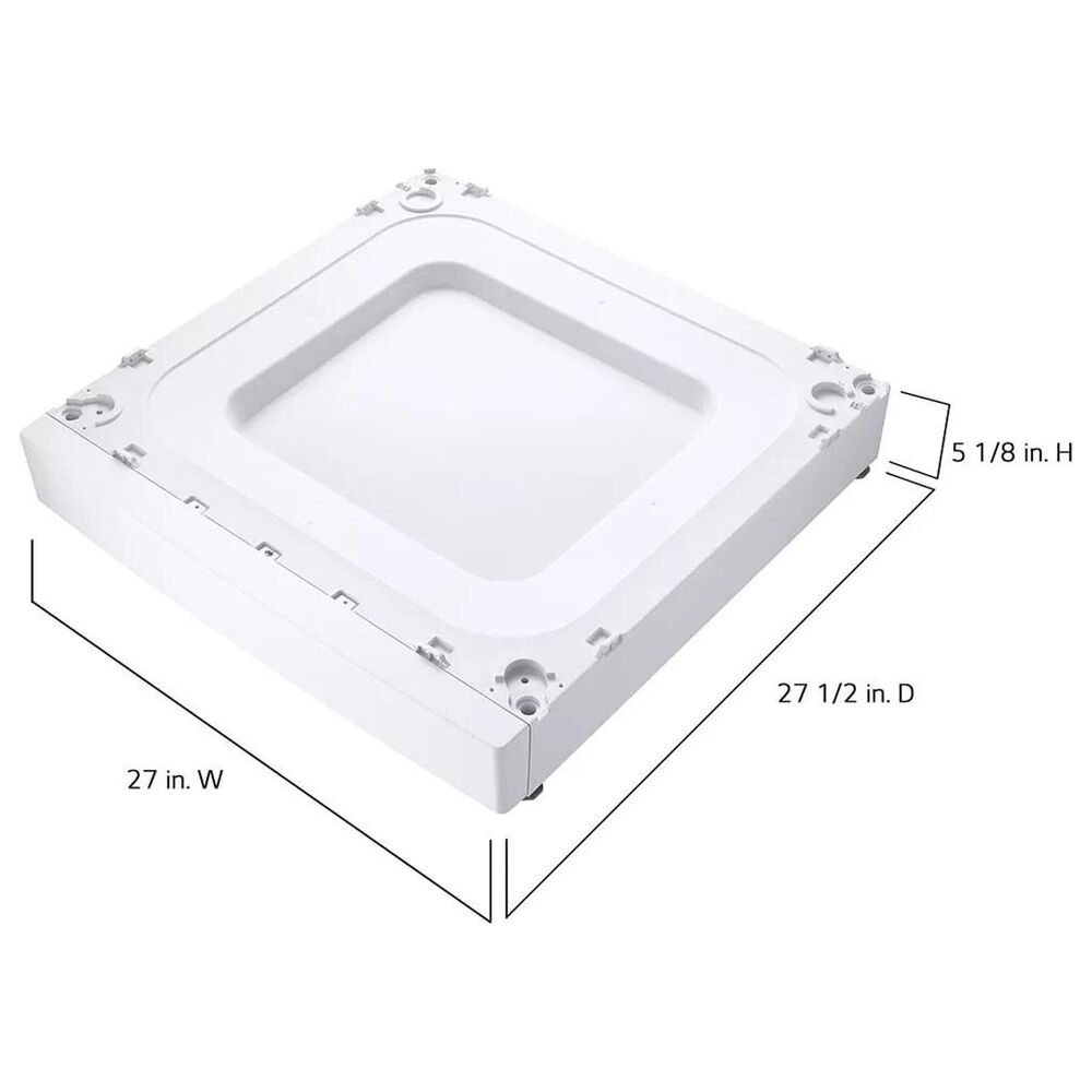 LG 27&quot; Compliant Pedestal Riser in White, , large