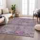 Dalyn Rug Company Karaj KJ5 5" x 7"6" Purple Indoor/Outdoor Area Rug, , large