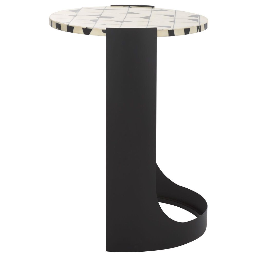 Safavieh Tomlinson Accent Table in Black and White, , large