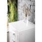 James Martin Vanities Addison 15" Base Cabinet in Glossy White with 3 cm White Zeus Quartz Top, , large