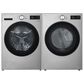 LG 5 Cu. Ft. Smart Front Load Washer and 7.4 Cu. Ft. Electric Dryer Laundry Pair in Graphite Steel, , large