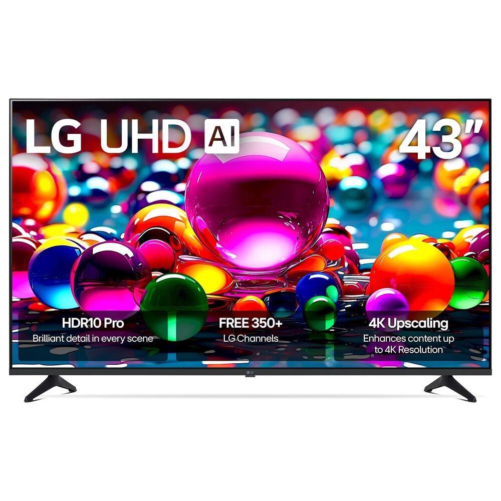 LG 43" Class UA7700 Series 4K Ultra HD in Black - Smart TV, , large