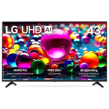 LG 43" Class UA7700 Series 4K Ultra HD in Black - Smart TV, , large
