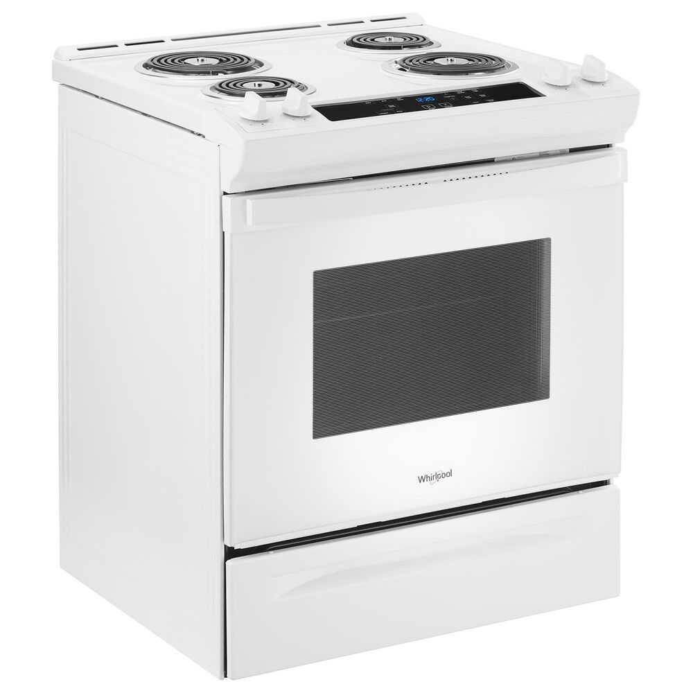 Whirlpool 4.8 Cu. Ft. Slide-in Electric Range in White, , large