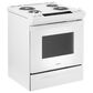 Whirlpool 4.8 Cu. Ft. Slide-in Electric Range in White, , large
