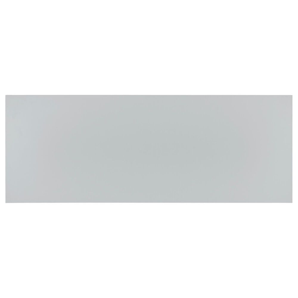 Linon Home Decor Peggy Side Storage Desk in Grey, , large