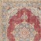 Amer Rugs Century 9" x 13" Burgundy Red and Teal Area Rug, , large