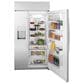 GE Profile 42" Side-by-Side Refrigerator in Fingerprint Resistant Stainless Steel, , large