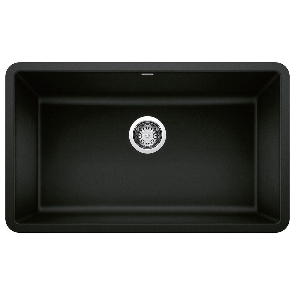 Blanco Precis 30" Single Sink in Coal Black, , large